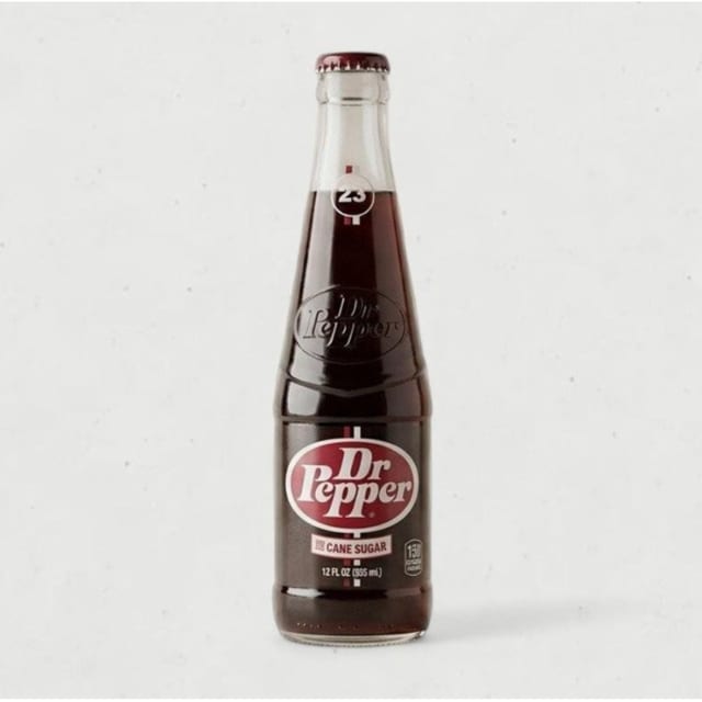 Dr. Pepper - Glass Bottle.
