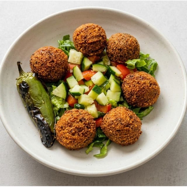 Falafel Plate.