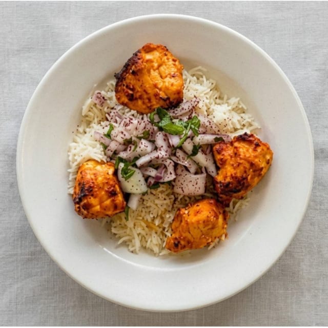 Chicken Kebab Bowl.