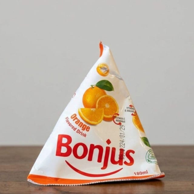 Bonjus Arabic Orange Juice.