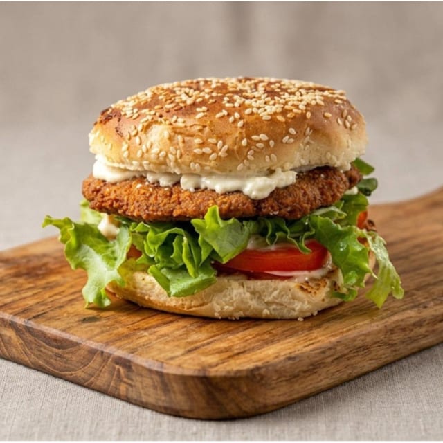 Falafel Burger.