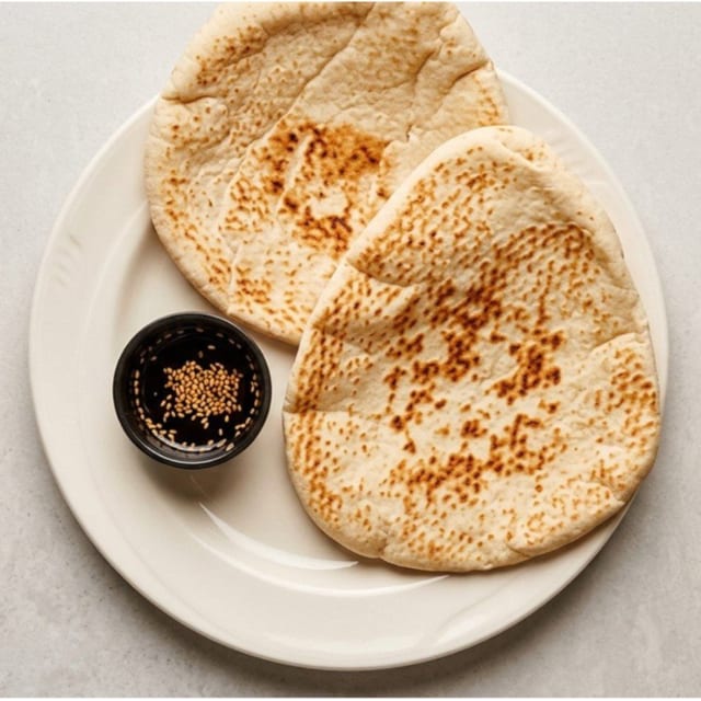 Egyptian Bread With Dip.