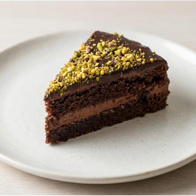 Dubai Chocolate, Chocolate Cake.