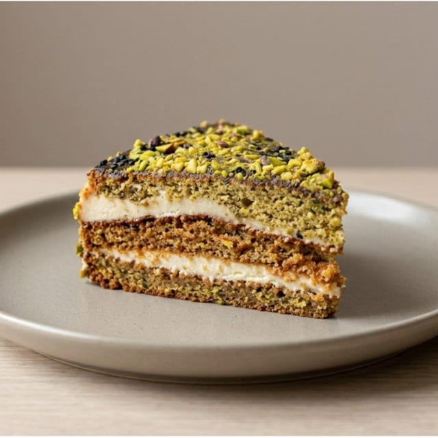 Dubai Chocolate Carrot Cake.