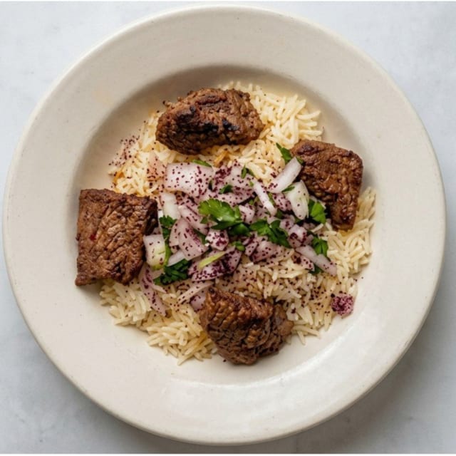 Steak Kebab Bowl.