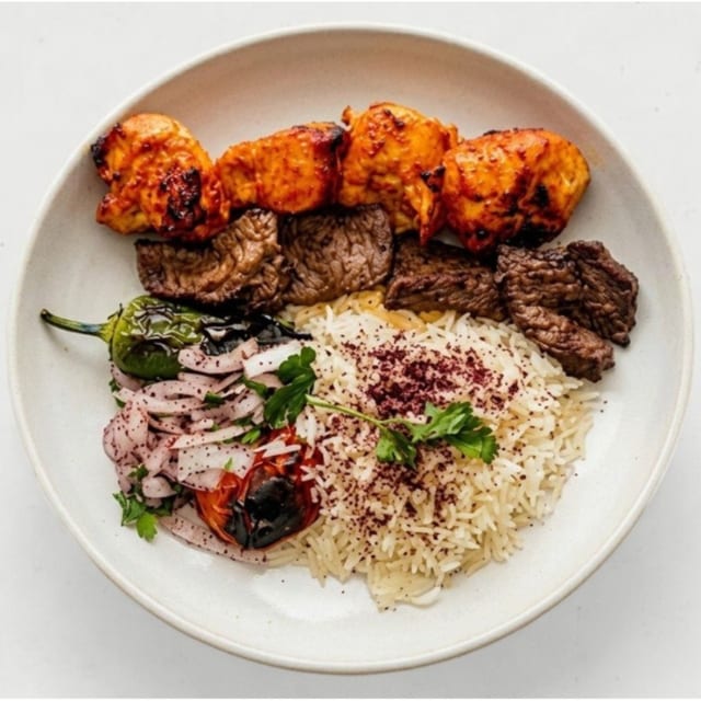 Chicken Kebab & Steak Kebab.