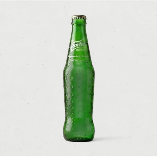Sprite - Glass bottle.