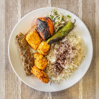 Chicken Kebab & Beef Lule